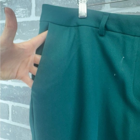 Tahari ASL Cedar Green straight Leg Pants Size 16 New - Picture 6 of 7